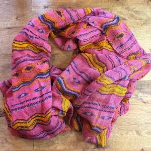 Aerie Patterned Infinity Scarf